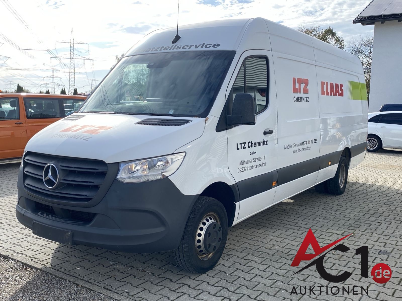 MB Sprinter 516 CDI Kasten Maxi mit Regaleinbauten